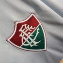 Camisa Fluminense Goleiro I 23/24 Umbro Torcedor Masculina - Cinza e laranja