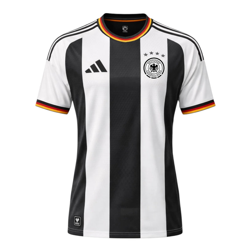 Camisa Seleção Alemanha Edição especial 26/27 - Torcedor Adidas Masculina - Branca e preta