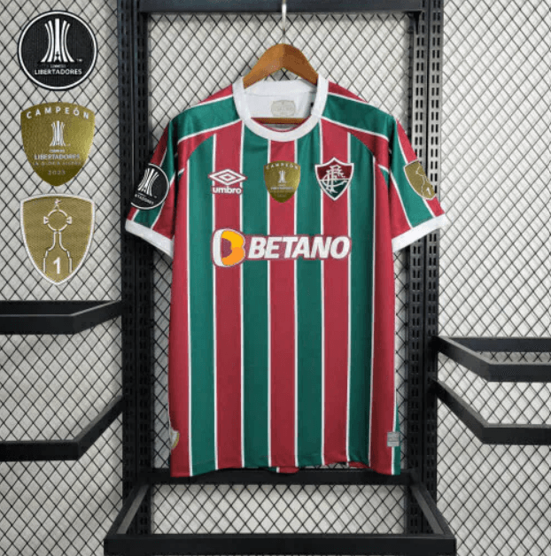 Fluminense - 2023/24 Casa - Com todos os Patches 23/24 Home Jersey Men's Fan Version product image