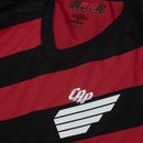 Camisa Athletico Paranaense I 26/27 - Torcedor Umbro Feminina - Preta e vermelha