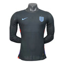 Camisa Seleção Inglaterra II 25/26 - Jogador Nike Masculina - Preta com detalhes em azul e vermelho