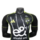 Camisa Al-Ahly II 25/26 - Jogador Adidas Masculina - Preta com detalhes em amarelo