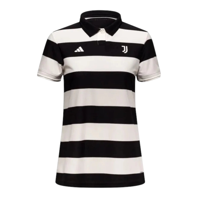 Camisa Juventus IV 25/26 - Torcedor Adidas Feminina - Preta e branca