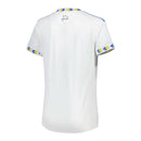 Camisa Leeds I 25/26 - Torcedor Adidas Feminina - Branca com detalhes em azul e amarelo