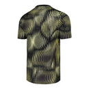 Camisa Leeds Pré-jogo 25/26 - Torcedor Adidas Masculina - Preta com detalhes em amarelo