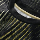 Camisa Leeds Pré-jogo 25/26 - Torcedor Adidas Masculina - Preta com detalhes em amarelo