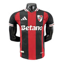 Camisa River Plate II 25/26 - Jogador Adidas Masculina - Preta e vermelha