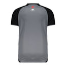 Camisa Vasco da Gama Treino 25/26 - Torcedor Kappa Masculina - Cinza e preta