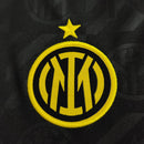 Camisa Retrô Inter de Milão II 1919/1920 - Masculina Nike - Preta com detalhes em cinza e amarelo