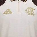 Camisa Polo Flamengo Treino 26/27 - Torcedor Adidas Masculina - Bege e marrom