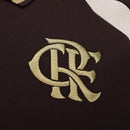 Camisa Polo Flamengo Treino 26/27 - Torcedor Adidas Masculina - Marrom
