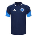 Camisa Polo Cruzeiro Treino 26/27 - Torcedor Adidas Masculina - Azul