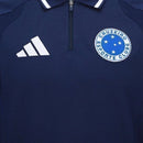 Camisa Polo Cruzeiro Treino 26/27 - Torcedor Adidas Masculina - Azul