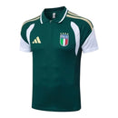 Camisa Polo Seleção Itália Treino 26/27 - Torcedor Adidas Masculina - Verde e branca