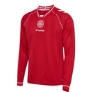 Camisa Seleção Dinamarca I 26/27 manga longa - Torcedor Hummel Masculina - Vermelha