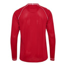 Camisa Seleção Dinamarca I 26/27 manga longa - Torcedor Hummel Masculina - Vermelha