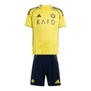 Kit Infantil Al-Nassr I 25/26 - Adidas - Amarelo e azul