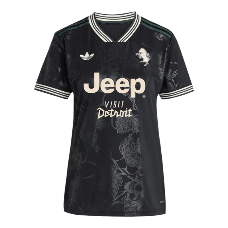 Camisa Juventus III 25/26 - Torcedor Adidas Feminina - Preta