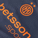 Camisa Inter de Milão III 25/26 - Torcedor Nike Feminina - Azul e laranja