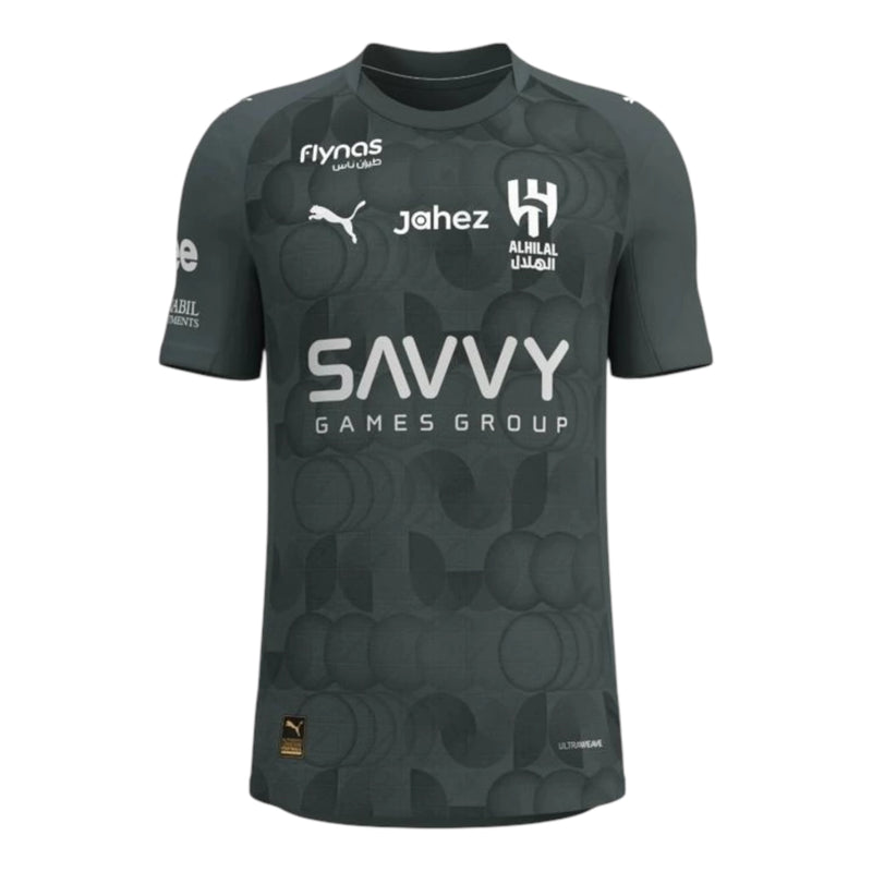 Camisa Al-Hilal III 25/26 - Torcedor Puma Masculina - Cinza
