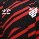 Camisa Athletico Paranaense Pré-jogo 26/27 - Torcedor Umbro Masculina - Preta e vermelha