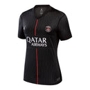 Camisa Paris Saint-Germain IV 25/26 - Torcedor Jordan Feminina - Preta