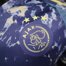 Camisa Ajax II 24/25 - Jogador Adidas Masculina - Azul com detalhes em amarelo