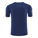 Camisa Atlético de Madrid Pré-jogo II 25/26 - Torcedor Nike Masculina - Azul e amarela