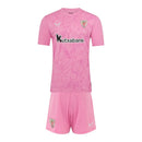 Kit Infantil Athletic Bilbao Goleiro 25/26 - Castore - Rosa