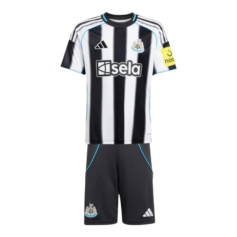 Kit Infantil Newcastle I 25/26 - Castore - Preto e branco