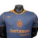 Camisa Inter de Milão III 25/26 - Jogador Nike Masculina - Azul e laranja