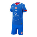 Kit Infantil Atlético de Madrid III 25/26 - Nike - Azul e vermelha