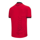 Camisa Seleção Albânia I 26/27 - Torcedor Macron Masculina - Vermelha e preta
