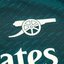 Camisa Arsenal III 23/24 - Torcedor Adidas Feminina - Verde com detalhes em azul
