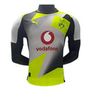 Camisa Borussia Dortmund II 25/26 - Jogador Puma Masculina - Cinza e amarela neon