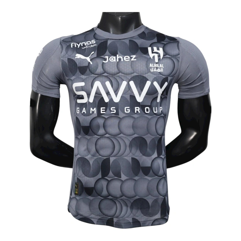 Camisa Al-Hilal III 25/26 - Jogador Puma Masculina - Cinza