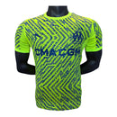 Camisa Olympique Marseille Pre-jogo III 25/26 - Jogador Puma Masculina - Azul e amarela