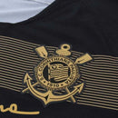 Camisa Retrô Corinthians 2018/19 - Masculina Nike - Preta com detalhes em Dourado