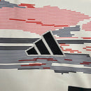 Camisa Bayern de Munique II 25/26 - Torcedor Adidas Feminina - Bege com detalhes em vermelho e azul