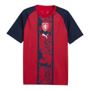Camisa Seleção República Tcheca Pré-jogo 26/27 - Masculino Adidas - Vermelha e azul