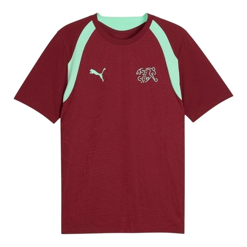 Camisa Seleção Suíça Treino I 26/27 - Torcedor Puma Masculina - Vermelha