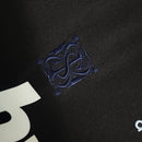 Camisa Retrô Real Madrid II 09/10 - Masculina Adidas - Preta com detalhes em azul