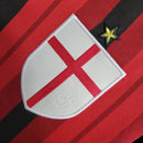 Camisa Retrô AC Milan I 2014/2015 - Masculina Adidas - Vermelha e preta com detalhes em branco
