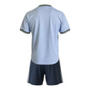 Kit Infantil Seleção Itália II 26/27 - Adidas - Branco com detalhes em azul