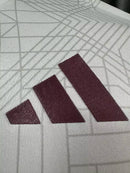 Camisa Ajax III 24/25 - Jogador Adidas Masculina - Branca com detalhes em vinho