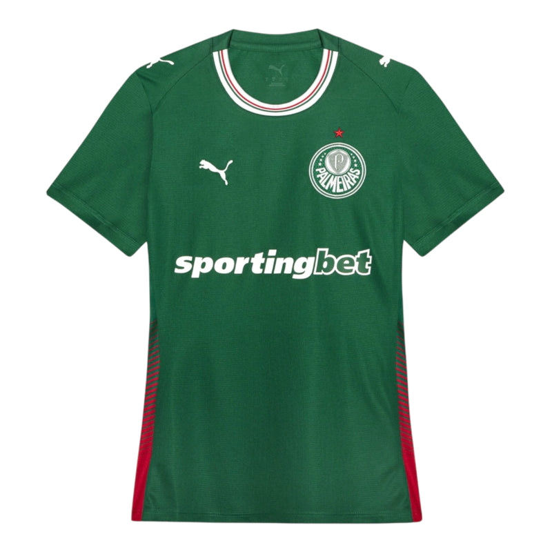 Camisa Palmeiras I 26/27 - Torcedor Puma Feminina - Verde
