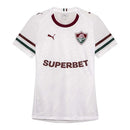 Camisa Fluminense II 26/27 - Torcedor Puma Feminina - Branca com detalhes em vermelho e verde