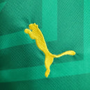 Camisa Manchester City Goleiro 23/24 - Torcedor Puma Masculina - Verde com detalhes em amarelo