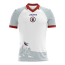 Camisa Seleção Haiti II 26/27 - Torcedor Saeta Masculina - Branca e cinza