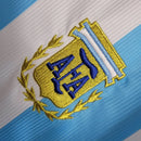 Camisa Retrô Seleção da Argentina I 1998/1999 - Masculina Adidas - Branca com detalhes em azul e preto